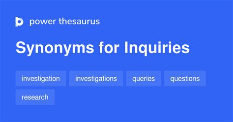 INQUIRERS Synonyms: 20 Similar and Opposite Words .